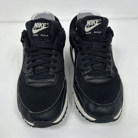 Nike Air Max 90 Black White Sportswear Sneakers Shoes DH8010-002 Women's 8.5 - Picture 2 of 9